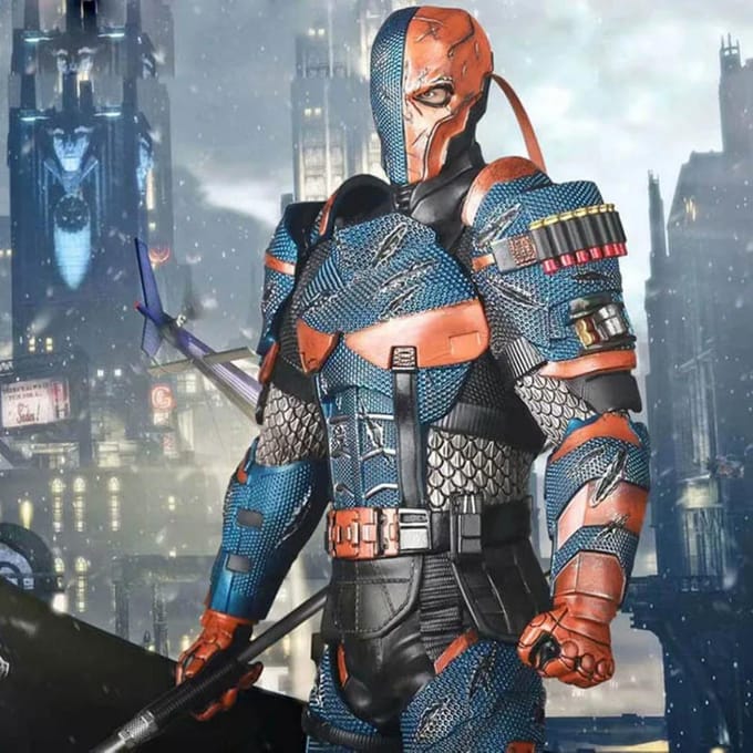 DeathStroke 1/6 Beeld Actiefiguur Model Speelgoed no box gray