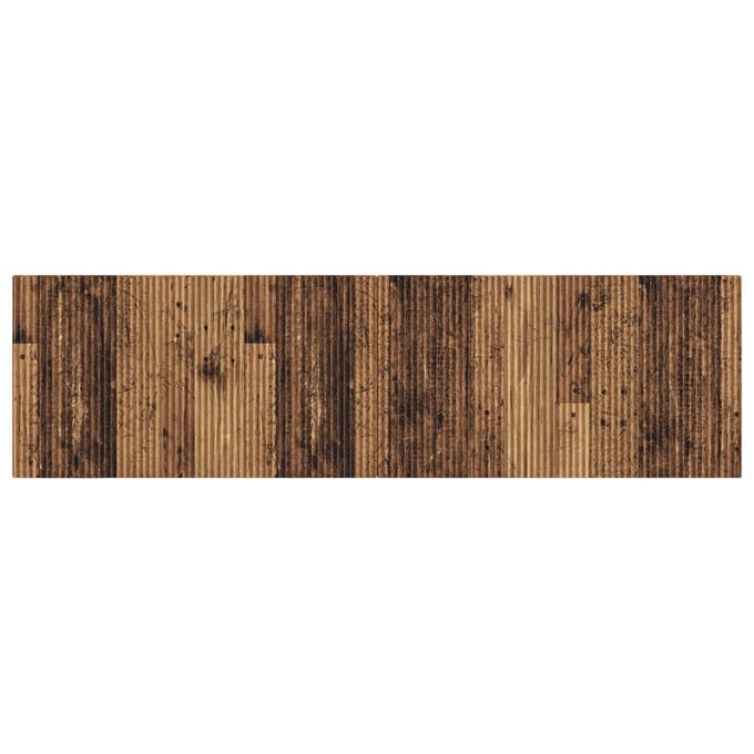 vidaXL - Wandgemonteerd - Hoofdbord - ARNHEM - Oud - hout - Bewerkt - hout