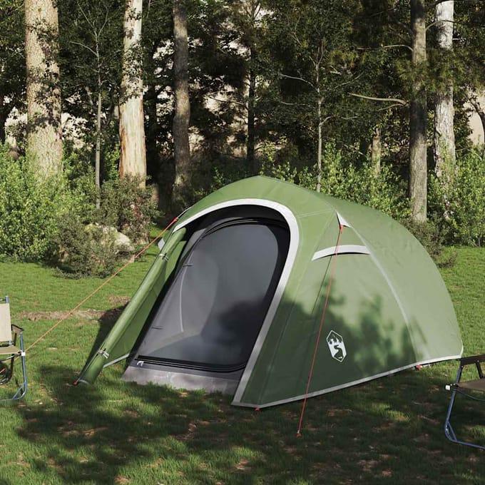 vidaXL - Tunneltent - 3-persoons - waterdicht - groen