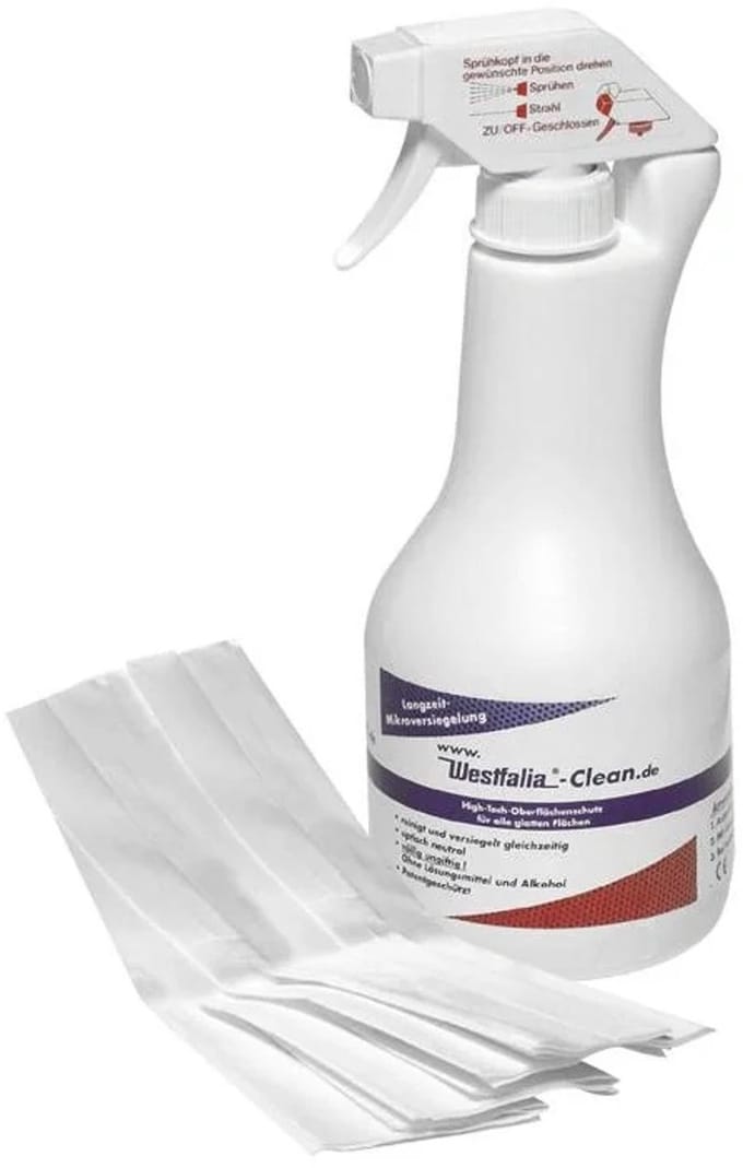 Raamreiniger Clean 550 ml met vliesdoek – universeel gebruik