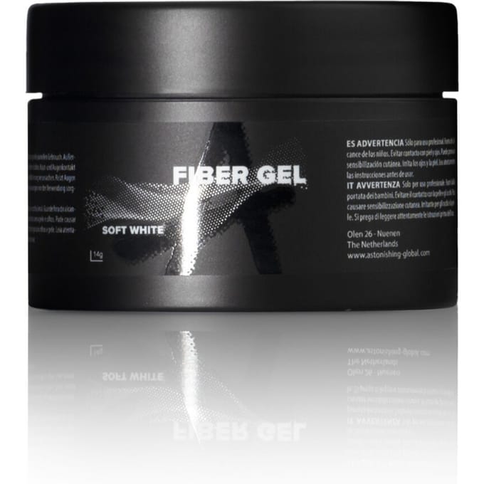 Astonishing Fiber Gel Soft White 14gr