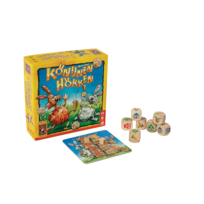 999 Games - Konijnenhokken - Vlot Dobbelspel