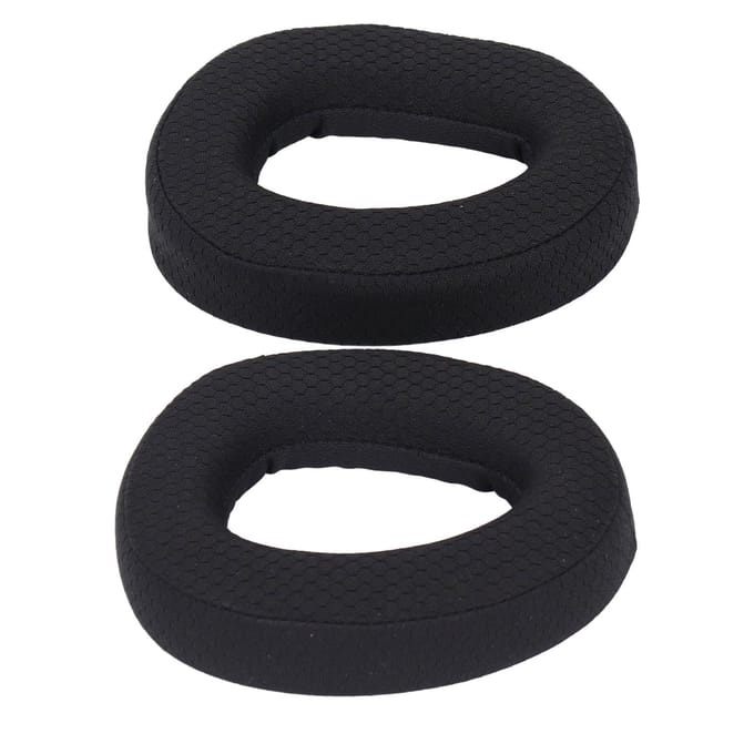 Oorkussens voor hoofdtelefoon Ademende Vervangende Headset Oorkussens voor EPOS H3 PRO Hybrid Hoofdtelefoon black