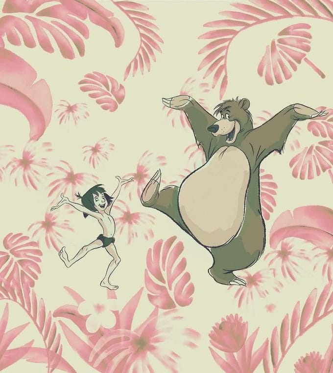 Komar Fotobehang Dance The Jungle - Meerkleurig - 2,80m X 250cm