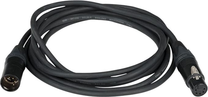 Digi Quad kabel DAP Neutrik FL853 - 5p XLR 3 m