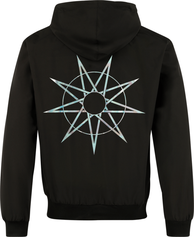 Slipknot Nonagram Heren Windbreaker - zwart - 5XL