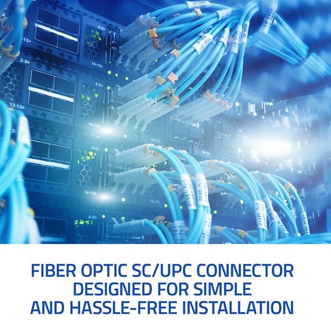 Qoltec glasvezelconnectoren FC/UPC |   Multimode |   0,9 mm