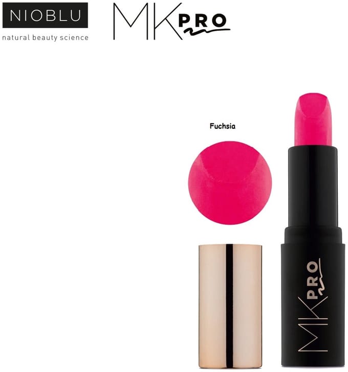 NioBlu - MKpro - Hydrating - Lipstick - SPF 15 - Fuchsia