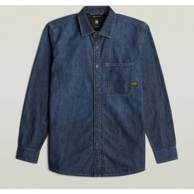 Overhemd Lange Mouw G-Star Raw Regular 1 Pkt Shirt Ls