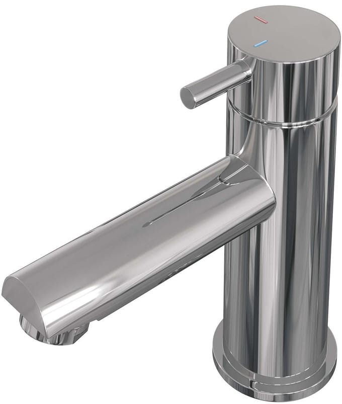 Brauer Chrome Edition Lage Opbouw Wastafelmengkraan Model B Chroom