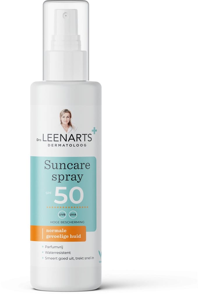 Drs Leenarts Zonnebrand Spray SPF50 – Gezicht & Lichaam – Parfumvrij – 200ml
