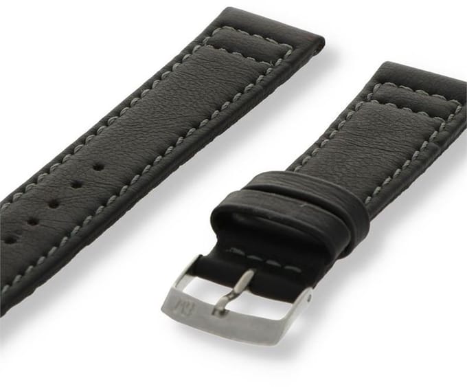 Morellato PMX019GINEPR18 Basic Collection Horlogeband - 18 mm