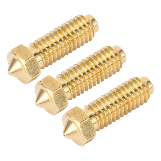 3 stks 3D-printer messing mondstuk kit voor Anycubic Kobra 2 Kobra 2 Pro Kobra 2 maximale Kobra 2 Plus beige
