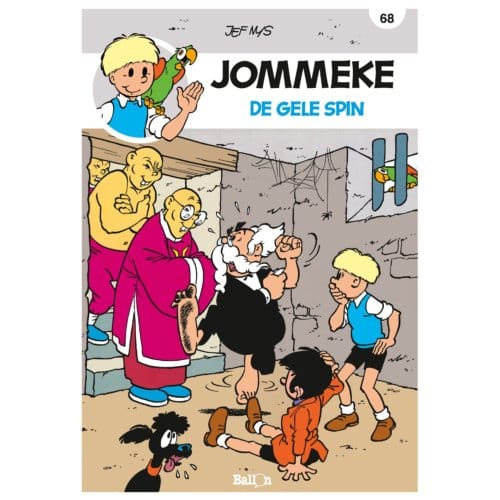 68 De Gele Spin - Jommeke Strip - Nieuwe Look