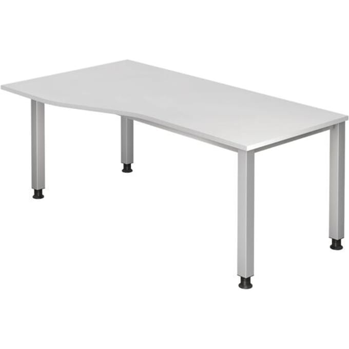 QUEO 18 S | Bureau - Wit 180 x 100 Tafelhoogte I In hoogte verstelbaar