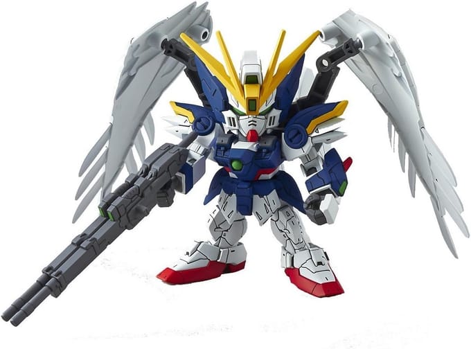 Modelbouwkit Vleugel Gundam Zero EW SD EX-STD 8cm - Figuur om Zelf te Bouwen