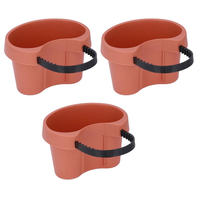 Pot de Fleurs avec Sangle Réglable Tuyau de Drainage en Plastique Conteneur de Fleurs Pot pour Jeunes Plants de Succulentes pour