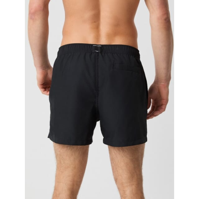 Björn Borg Solid Zwembroek Heren Zwemshort Mannen - Korter Model - 100% Gerecycled Polyester - Zwart - Maat M