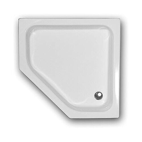 Caribia Corner 90x15 5-corner shower tray Corner 90x90x15 incl. foot frame