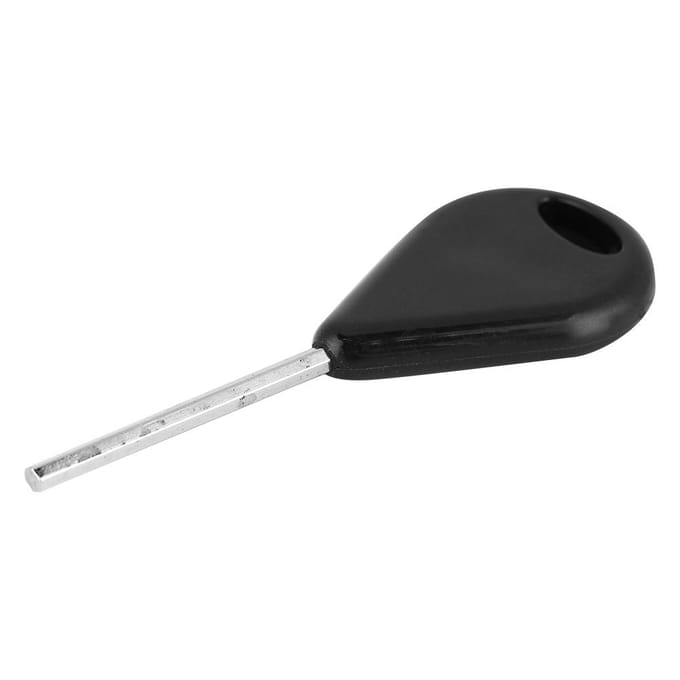Vin Sleutel met 3 Schroeven FCS Vervanging voor Dorsal Surfboards black