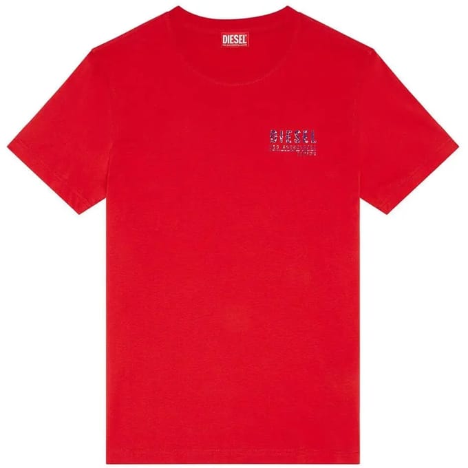 Diesel Diegor K72 T-shirt Met Korte Mouwen Rood L Man