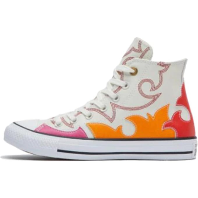 Converse Chuck Taylor All Star Le High Egret Rood Oranje 'Wit Rood' Dames 564954C 37 white