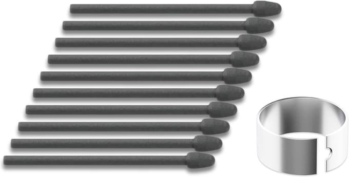 10 Stuks Zachte Stylus Penpunten Vervanging voor E-Reader Marker Pennen