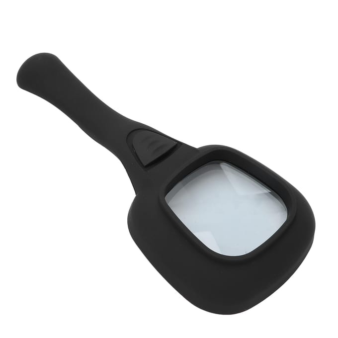 Handheld Vergrootglas 6 LED Verlicht Vergrootglas voor Senioren Lezen