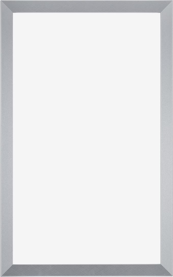 Fotolijst 33x48 cm - MDF - Zilver Glans - Cork