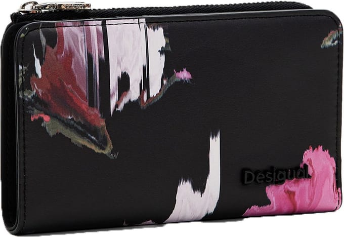 Desigual Portemonnee Spry Emma 2.0 Small Wallet Black Zwart