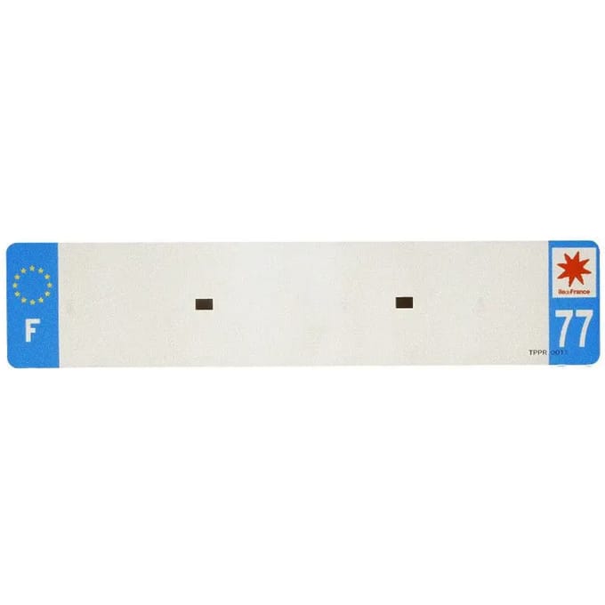 Nummerplaatstrip voor pvc Top Plaq 77