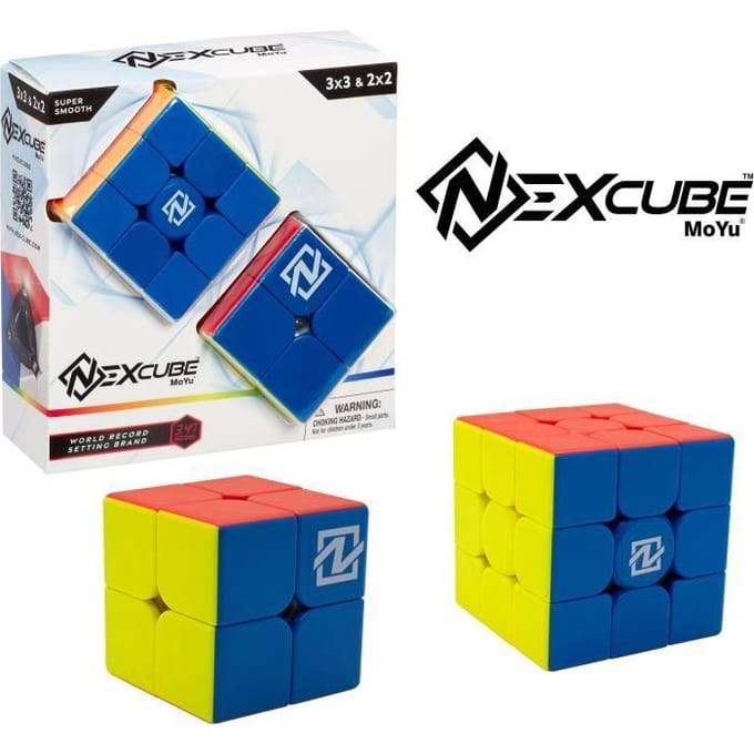 Nexcube Combo Pack 3x3 + 2x2 Stackable - Speed cube - Snelste speedcube op de markt!