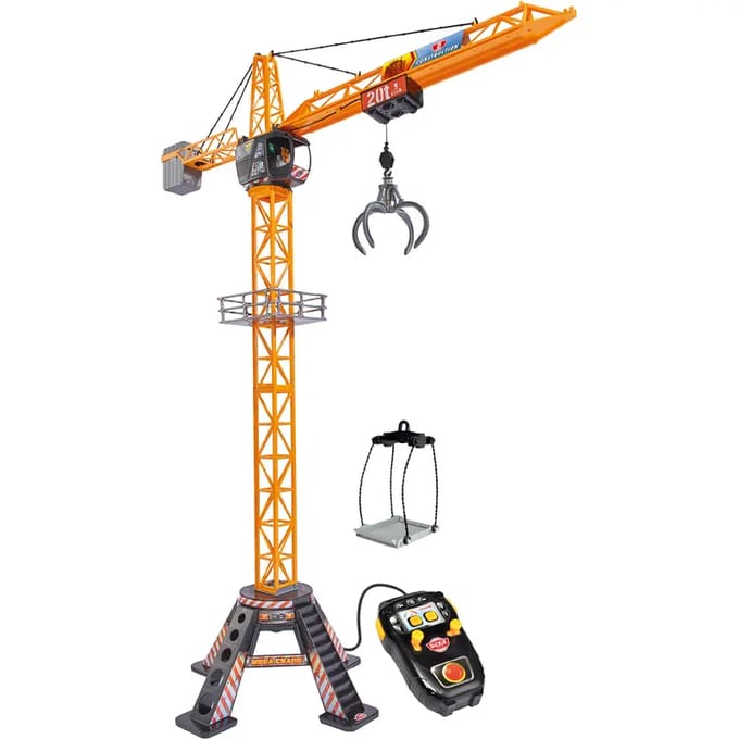 Draadgeleide kraanbouwset Dickie Toys