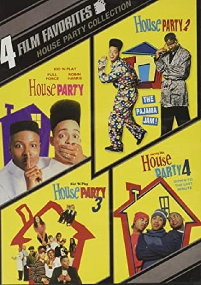 HOUSE party deel  1 - 2 - 3 - 4    ( Import  REGIO 1 )