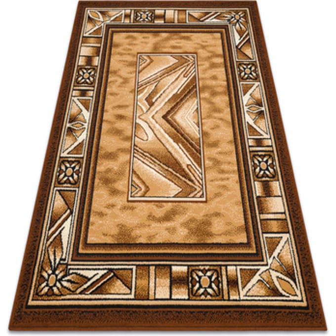 Kleden Rugsx Tapijt BCF Morad OPAL kader, Klassiek - 60x110 cm