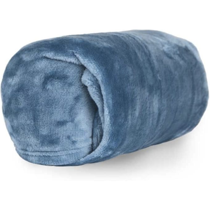 Unique Living - Plaid Enzo Jeans Blue -130x180cm