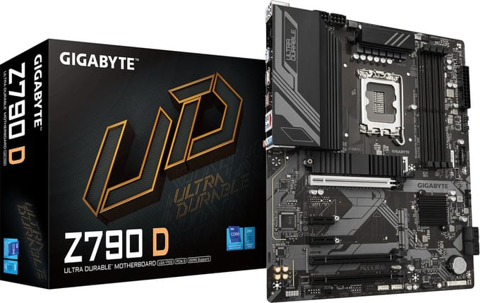 Gigabyte Z790 D Moederbord Ddr5 Voor Intel Core 1700 Pcie 5.0 M.2 Usb 3.2