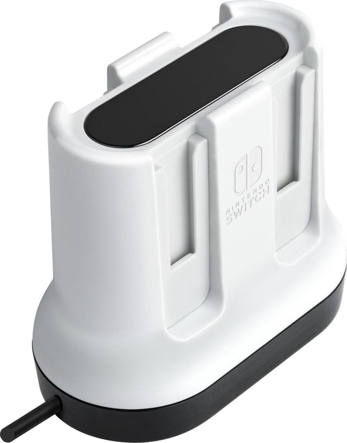 PDP Oplaadstation voor 4 Joy-Con-controllers - Nintendo Switch/Switch OLED/Switch Lite - Wit