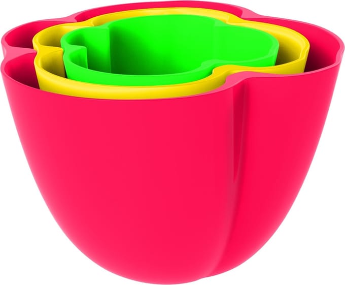 Zak! Designs Kitchen & Garden Paprikaschaaltje set a 3 stuks