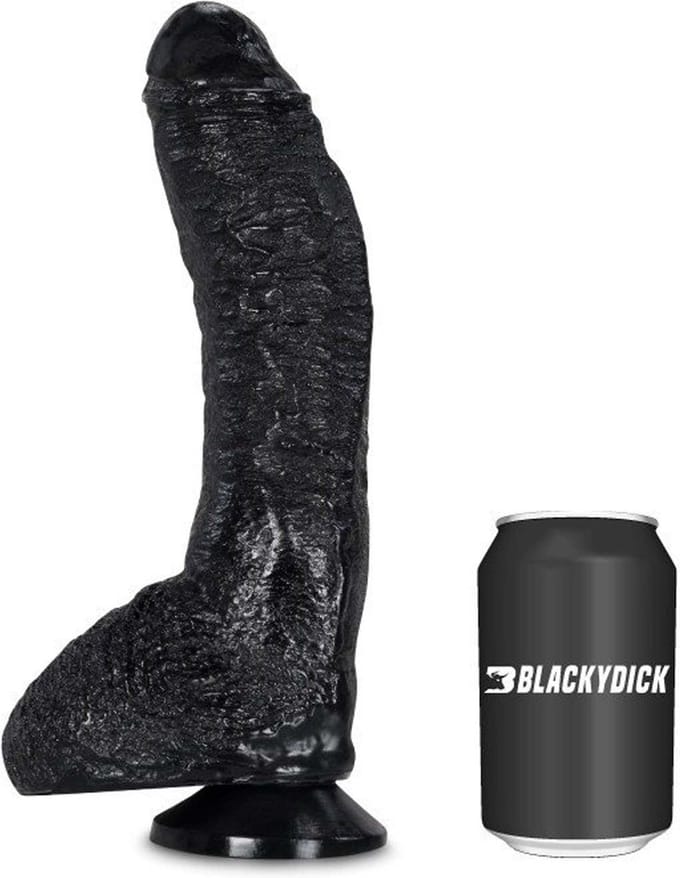 Gangbangster - Tyson - Dildo - 20 x 5,5 cm - PVC - Zwart