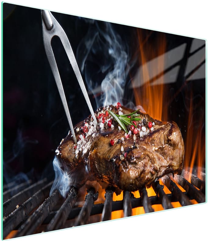TMK ArtDeko Serie - Snijplank - 52x30 cm - Glas - Anti-slip