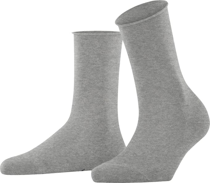 FALKE Active Breeze eenkleurig lyocell sokken dames grijs - maat 39-42