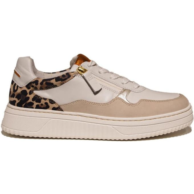 Gabor Leopard Sneakers wit Leer - Dames