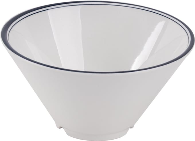 Mammoet Schaal Linee 12,5 cm – Melamine – Set van 6