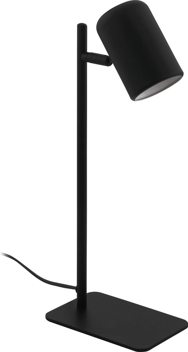 EGLO Ceppino Tafellamp - Bureaulamp - GU10 - 38 cm - Zwart/Wit