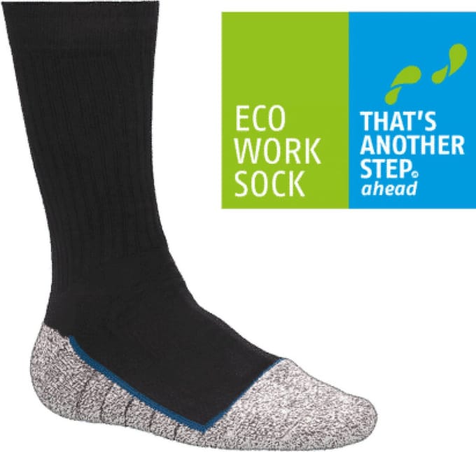 Bata Cool MS2 Eco werksokken zwart - maat 43-46