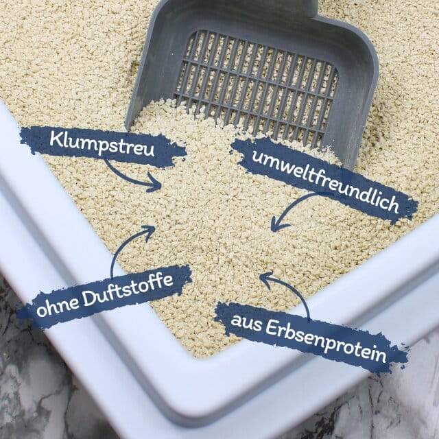 7,5 kg Lyra Pet® Tofu kattenbakvulling klonterend