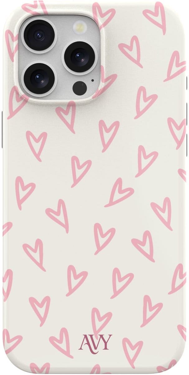 AVY Hard Shell Back Cover | geschikt voor Apple iPhone 12 Pro Max | Cupid Blush | Compatibel met MagSafe & Qi2