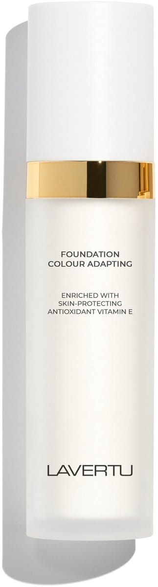 Lavertu Colour Adapting Foundation Medium - Kleurveranderende Foundation - Changing Foundation - 30ml – Navulbaar - 3 Aanpasbare Tinten