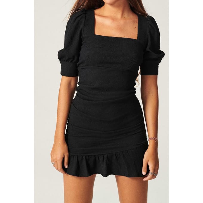 BA&SH Robe Woody Noir Taglia: L | Abiti Mini Outlet | Donna
